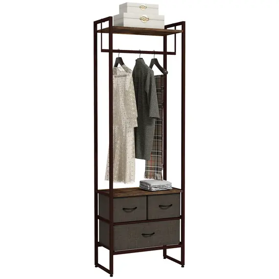 Buy Compact Clothes Rail, with Drawers and Shelf