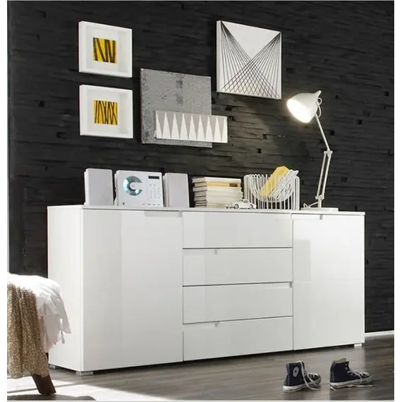 Buy Santino White Wide Sideboard S8         , 2 image