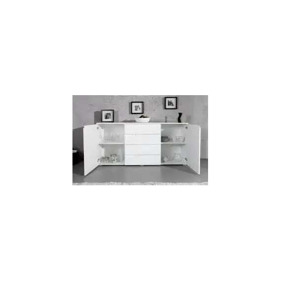 Buy Santino White Wide Sideboard S8         , 4 image