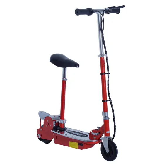 Buy Foldable Electric Scooter for Teens Over 7 years old 12V Battery 120W-Red