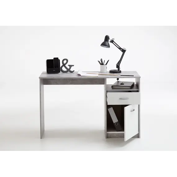Buy Rami Grey and White Desk, 2 image