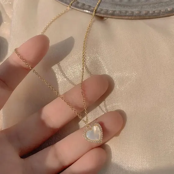 Buy Exquisite 18K Gold Plated Blue Purple Crystal Fashion Necklace for Women, 6 image