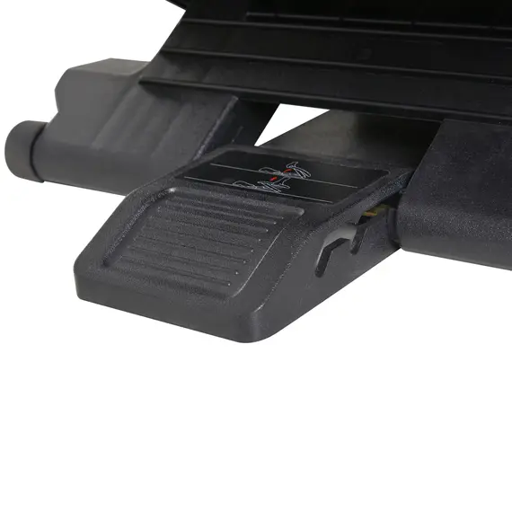 Buy 0-30° Three-Height Under-Desk Support Footrest - Black, 8 image