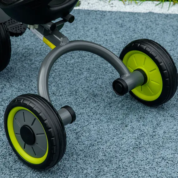 Buy Kids Trike, Tricycle, with Adjustable Seat, Basket, Bell, for Ages 2-5 Years - Black, 9 image