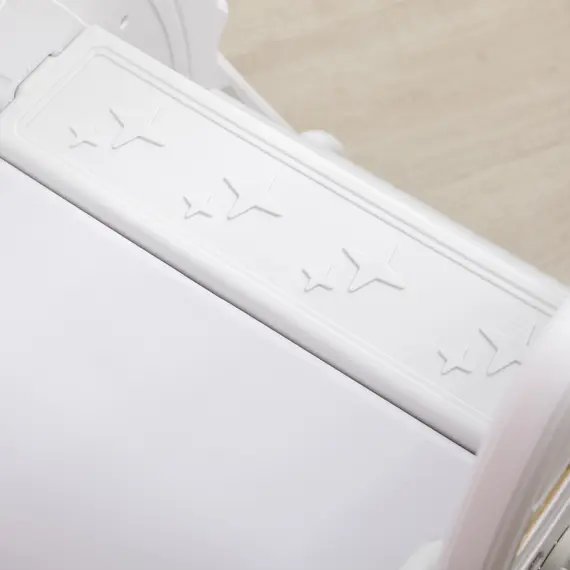Buy Space-Themed Baby Slide Freestanding Slide for Kids, for Ages 1.5-3 Years - Grey, 8 image