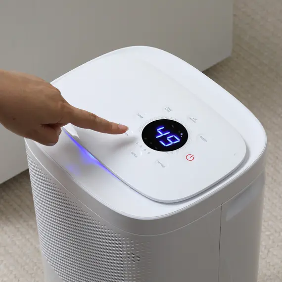 Buy 10L/Day 2200ML Portable Quiet Dehumidifier with WiFi Smart App Control, Electric Moisture Air Dehumidifier for Home Laundry Basement, 8 image