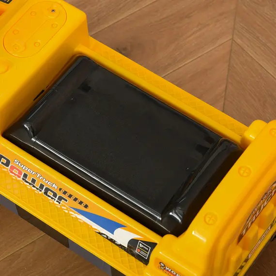 Buy 2 in 1 Ride on Excavator Digger No Power Detachable Digging Bucket and Grab Bucket Music Light for 2-3 Years Old, 8 image