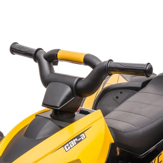 Buy 12V Ride-On Quad Bike w/ Music, Horn, for Ages 3+ Years - Yellow, 9 image