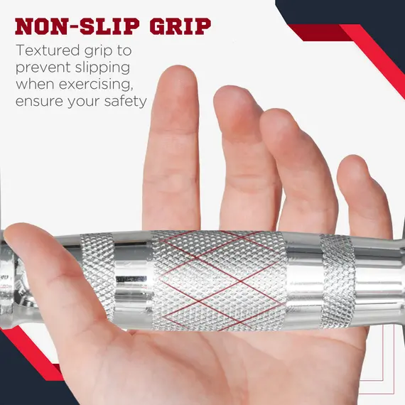 Buy 2x8kg Hex Dumbbell Rubber Weights Sets Hexagonal Gym Fitness Lifting Home, 4 image