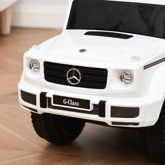 Buy 3 in 1 Kids Children Ride on Push Car Toddler Sliding Car G350 Licensed Walker Foot to Floor Slider Push-Along with Horn Steering Wheel NO POWER Manual, White, 8 image
