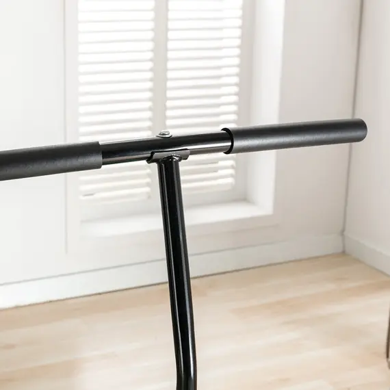 Buy 48" Octagonal Mini Fitness Rebounder Trampoline Indoor Outdoor Foldable Mini Jumper with Adjustable Handle, Green, 8 image