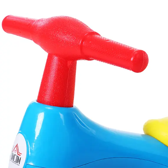 Buy Baby Balance Bike Toddler Training Walker Smooth Rubber Wheels Ride on Toy Storage Bin Gift for Boys Girls Blue Red, 8 image