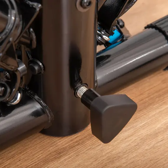 Buy Adjustable Twist Stepper Fitness Step Machine, LCD Screen, Height-Adjust Handlebars, Home Gym, Black and Blue, 8 image