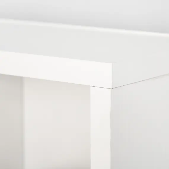 Buy CD Storage Unit with Adjustable Shelves, 89 x 130.5 cm, White, 7 image