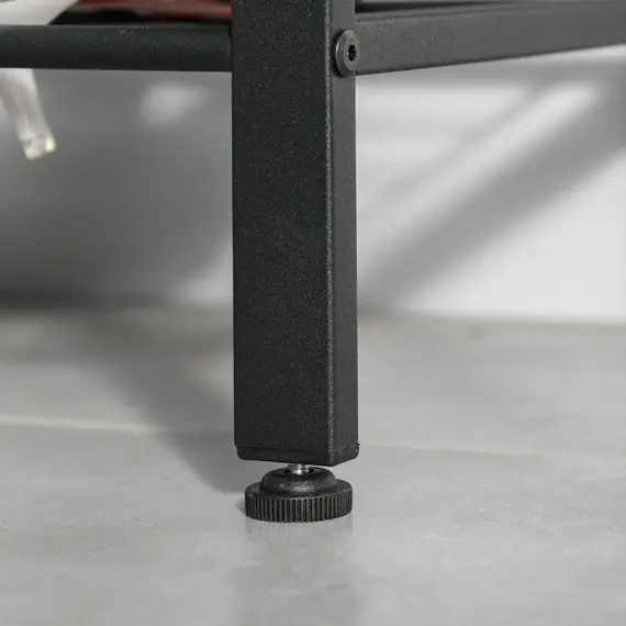 Buy Coat Rack Stand Industrial hallway Shoe Rack Removable Hooks Metal Wood Hangers Storage Cabinet Rustic Brown, 9 image