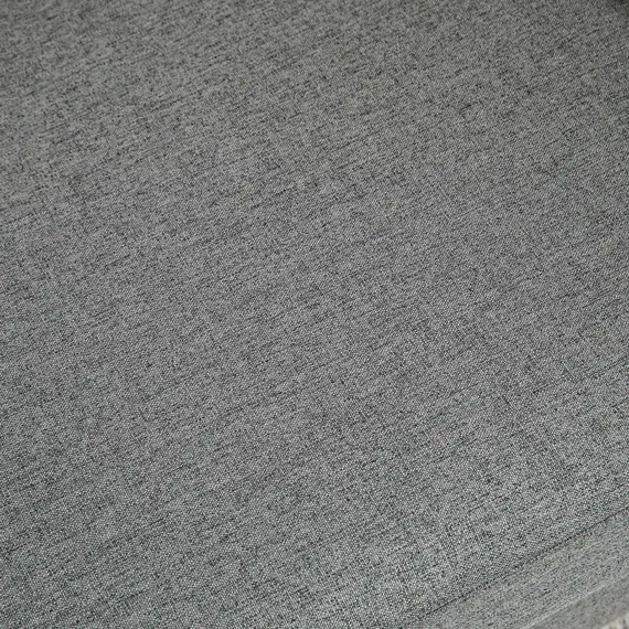 Buy Compact Loveseat Sofa, Modern 2 Seater Sofa for Living Room with Wood Legs and Armrests, Grey, 7 image