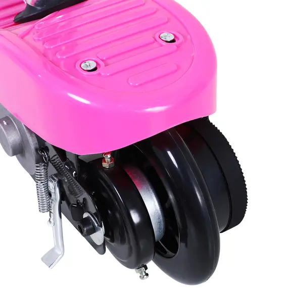 Buy Foldable Electric Scooter Ride on for Kids 12V 120W W/Brake Kickstand-Pink, Colour: Pink, 9 image
