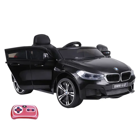 Buy Kids Electric Ride On Car 6V Licensed BMW 6GT W/ Remote-Black, 8 image