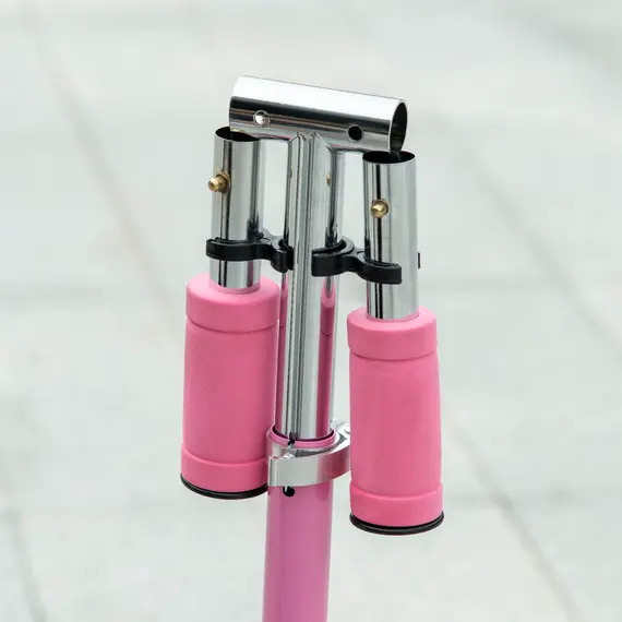 Buy Kids Scooter, with Lights, Music, Adjustable Height, Foldable Frame, for Ages 3-7 Years - Pink, 9 image