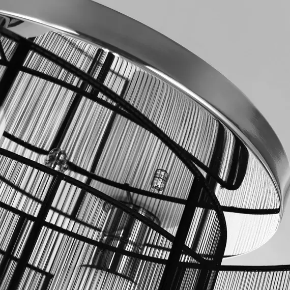 Buy Modern Design Mini Style Flush Mount Ceiling Light Mount with Flush Metal Finish Chandelier, 7 image