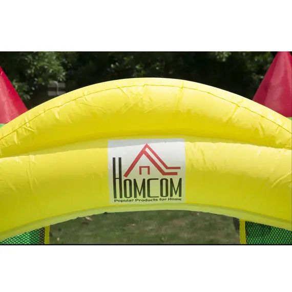Buy Nylon Inflatable Bouncy Castle Multi-Colour, 8 image