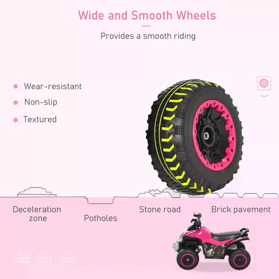 Buy Ride on Toy for Kids 4 Wheel Foot-to-Floor Sliding Walking Car Toy Motorcycle Baby Walker Toddler Toys for for 18-36 Months Boys and Girls, 5 image