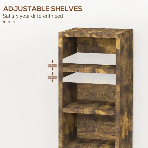 Buy Set of Two 102 CD Storage Units - Mid Brown Wood-Effect, 6 image