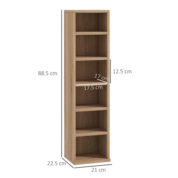 Buy Set of Two 102 CD Storage Units - Wood-Effect, 3 image