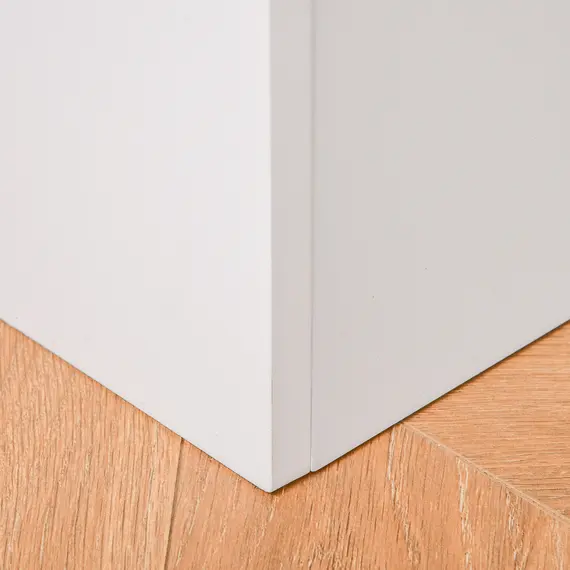 Buy Wooden Kids Toy Box Children Storage Chest Organiser Book Slot Safety Hinge Playroom Furniture White, 9 image