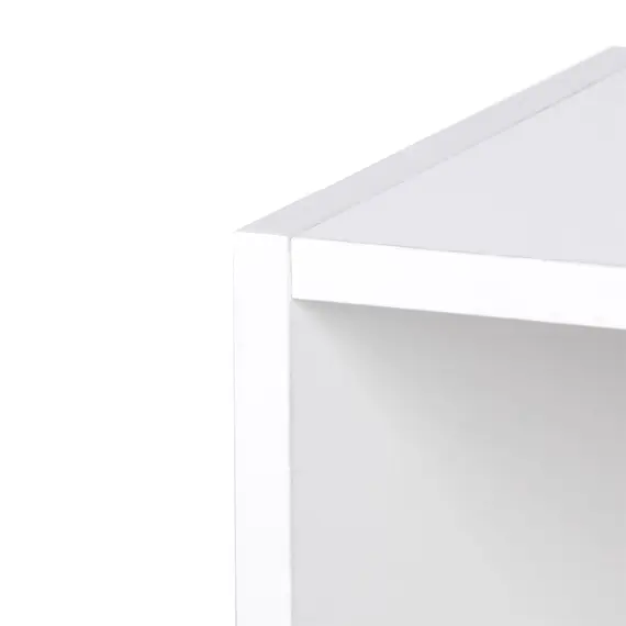 Buy Wall Mounted Coat Hanger Hooks Rack Stand Hallway Coat Rack Rail & Storage Shelf Hanging Coat Organizer (White), 9 image