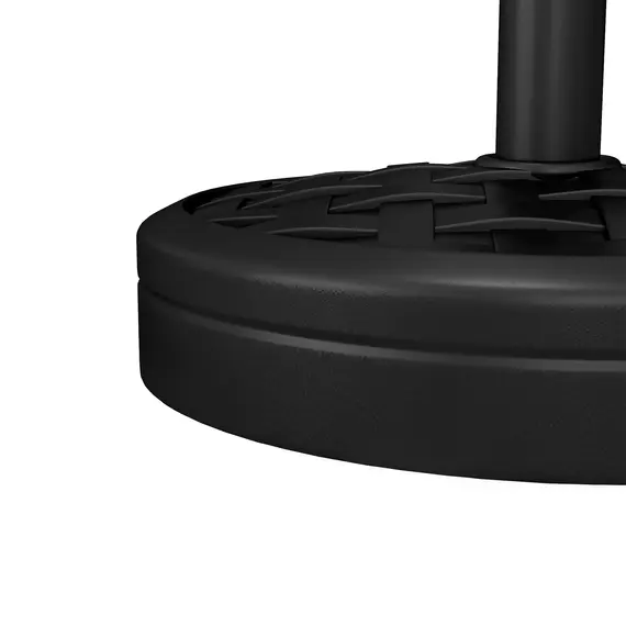 Buy 18kg Concrete Umbrella Parasol Base with Rattan Effect 45cm Dia Heavy Duty Parasol Stand for Outdoor Patio Umbrella, 9 image