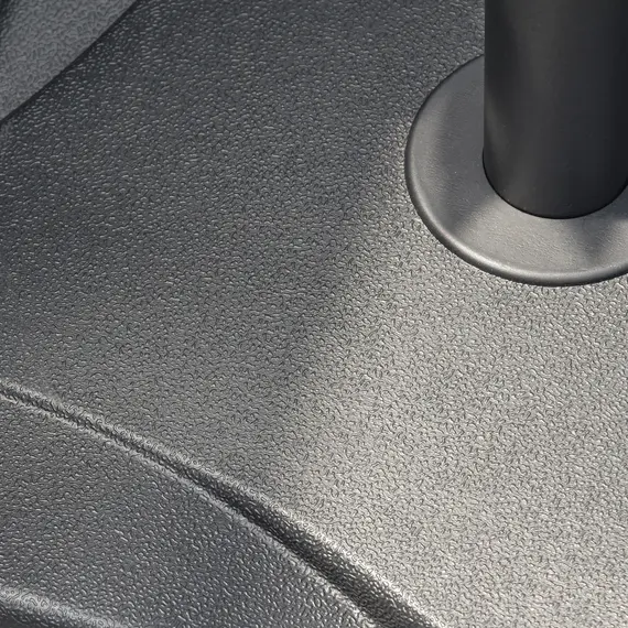 Buy 20kg Square Parasol Base Outdoor Garden Cement Umbrella Weight Stand Holder, Fits Î¦32mm,Î¦38mm,Î¦48mm Pole - Black, 8 image