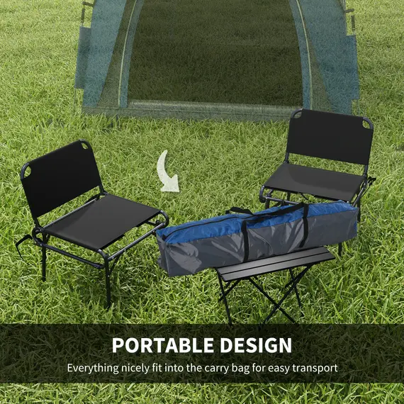 Buy 4 Person Automatic Camping Tent, Outdoor Pop Up Tent, Portable Backpacking Dome Shelter, Grey, 6 image