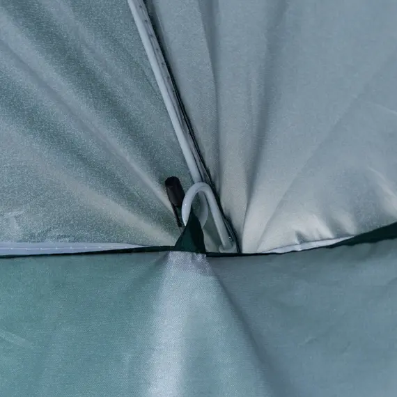 Buy 88" Arc 2.2M Fishing Umbrella Beach Parasol with Sides Brolly Shelter Canopy Shade with FREE Carry Bag Green, 9 image