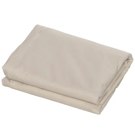 Buy 600D Oxford Cloth Garden Furniture Cover Waterproof, 3 Seater Sofa Protector for Patio, Outdoor, Beige, 218 x 111 x 63-101 cm, 8 image