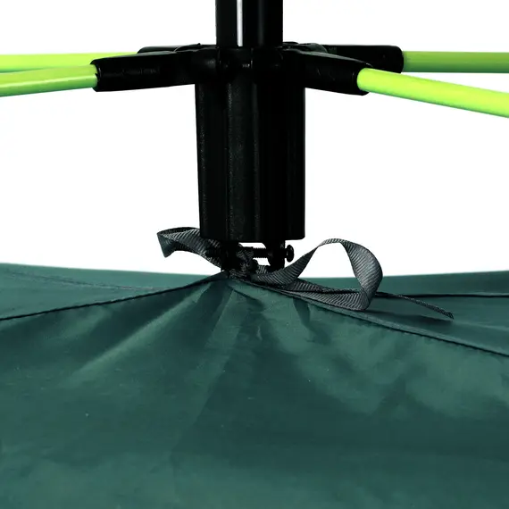 Buy Beach Tent for 1-2 Person Pop-up Design with 2 Mesh Windows & 2 Doors Dark Green, 8 image