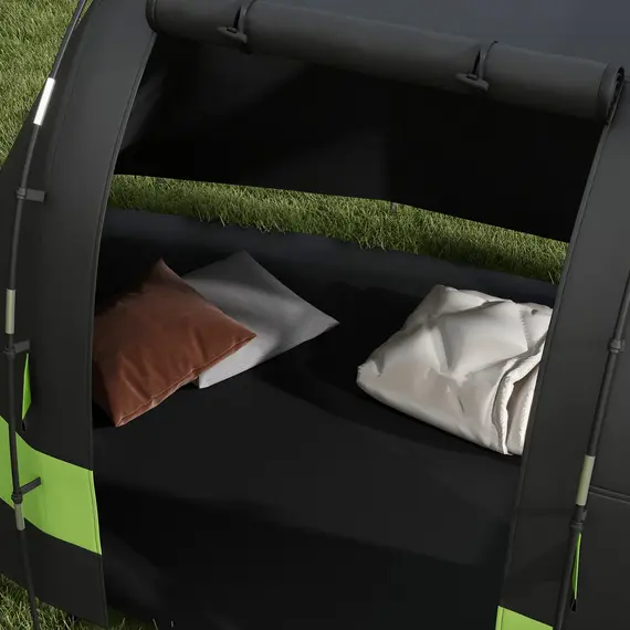 Buy Four Man, Two Room Blackout Tent, with Accessories - Black, 9 image