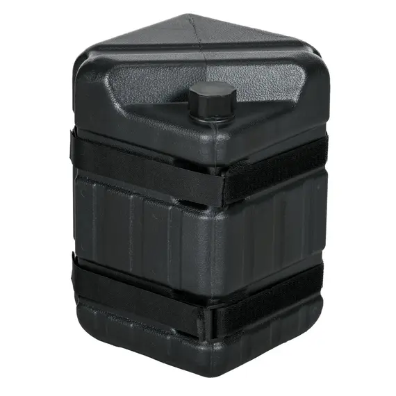 Buy HDPE Gazebo Weights Set of 4, Water or Sand Filled Weights for Gazebo Legs, with Built-in Handles and Secure Straps, 8 image