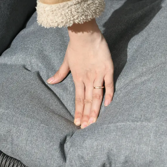 Buy Metal Stand Hanging Egg Chair, with Full Body Padded Seat - Grey, 8 image