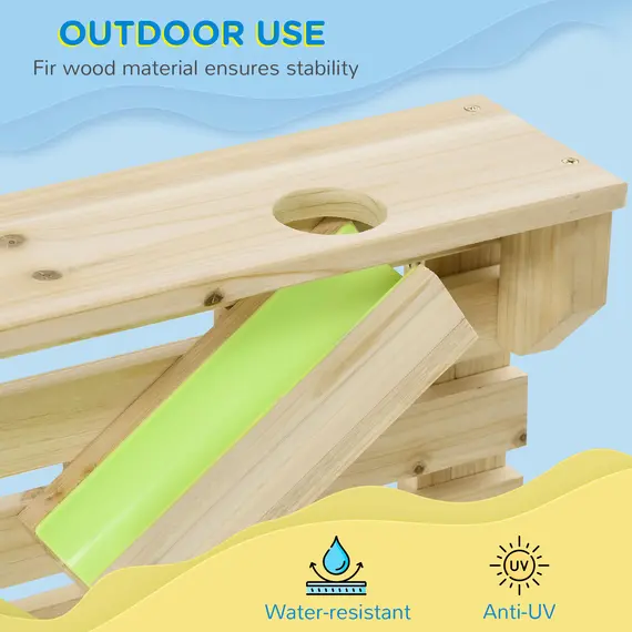Buy Outdoor Kids Running Water and Sand Playset, with 18 Accessories, 5 image