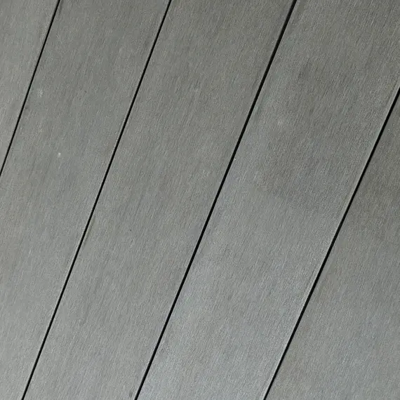 Buy Rattan Border Outdoor Side Table - Grey, 9 image