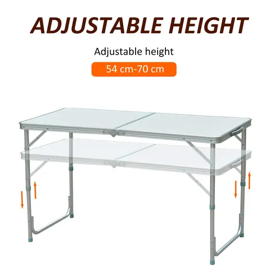 Buy Portable Aluminum Foldable Table, 4 image