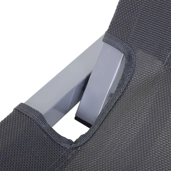 Buy Sun Lounger Relaxer Recliner w/ 5-Position Adjustable Backrest Pool Sun Bathing, 7 image