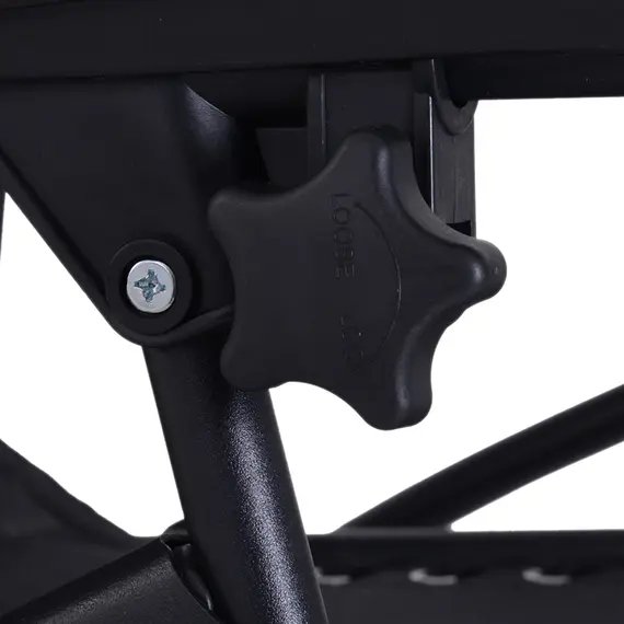 Buy Zero Gravity Chair Metal Frame Texteline Armchair Outdoor Folding and Reclining Sun Lounger with Head Pillow for Patio Decking Gardens Camping, Black, 8 image