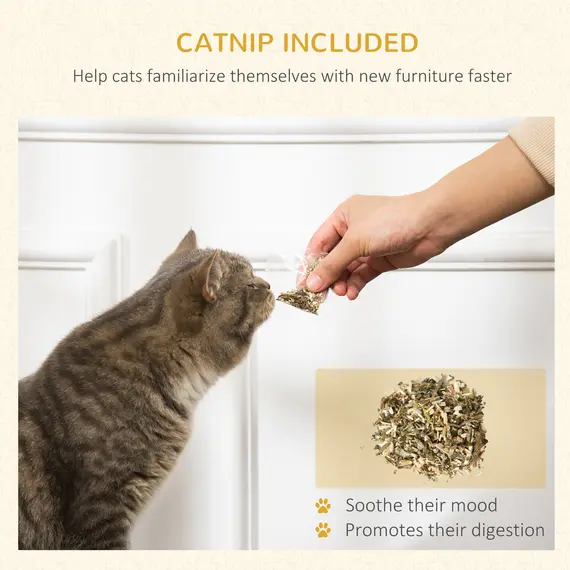 Buy Cat Scratching Board Cardboard Cat Scratchers Lounger, 60 x 29 x 26.5cm, 6 image