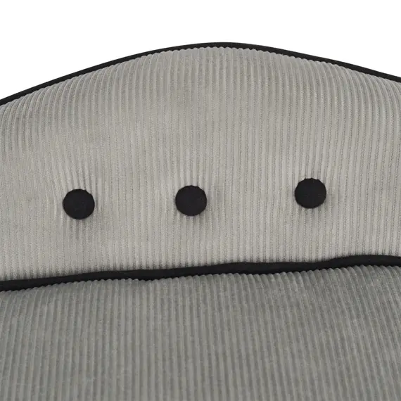 Buy Dog Sofa for XS and S Size Dogs, Pet Chair Bed with Soft Cushion, Cat Sofa  Couch with Washable Cover, Wooden Frame, 66.5 x 45 x 35.5 cm, Grey, 9 image