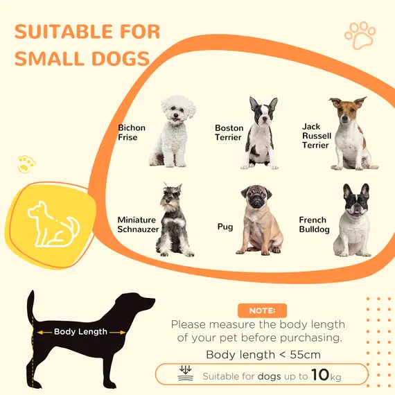 Buy Dog Crate Furniture, Indoor Pet Kennel Cage, Top End Table w/ Soft Cushion, Lockable Door, for Small Dogs, 98 x 48 x 70.5 cm - Grey, 7 image