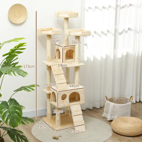 Buy Cat Tree Scratching House, Activity Play Centre, 3 image