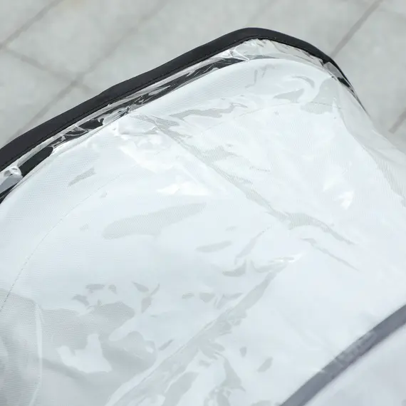 Buy Dog Stroller Rain Cover, Cover for Dog Pram Stroller Buggy w/ Rear Side Entry, 9 image