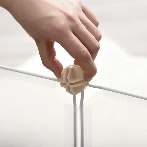 Buy Pet Playpen DIY Small Animal Cage Open Enclosure Portable Plastic Fence 12 Panels for Hedgehog Bunny Chinchilla Guinea Pig White, 8 image